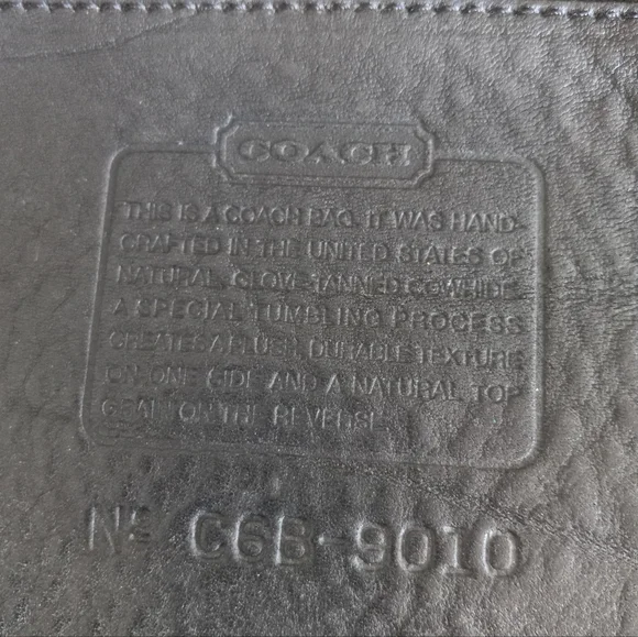 Coach Berkeley Duffle Sac in Black Suede 9010, Ruff-Out
